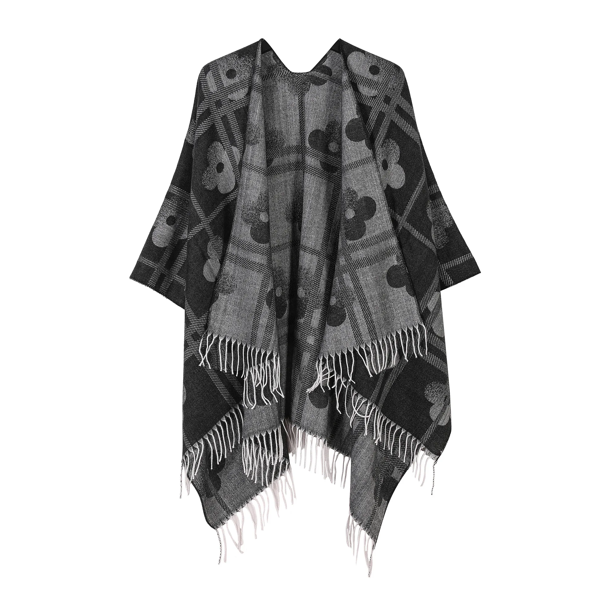 

Шаль в цветочном стиле, одеяло для сна, чехол для дивана, шаль для сна, внешний плащ, накидка, шарф, теплое одеяло для офиса, реквизит для путешествий