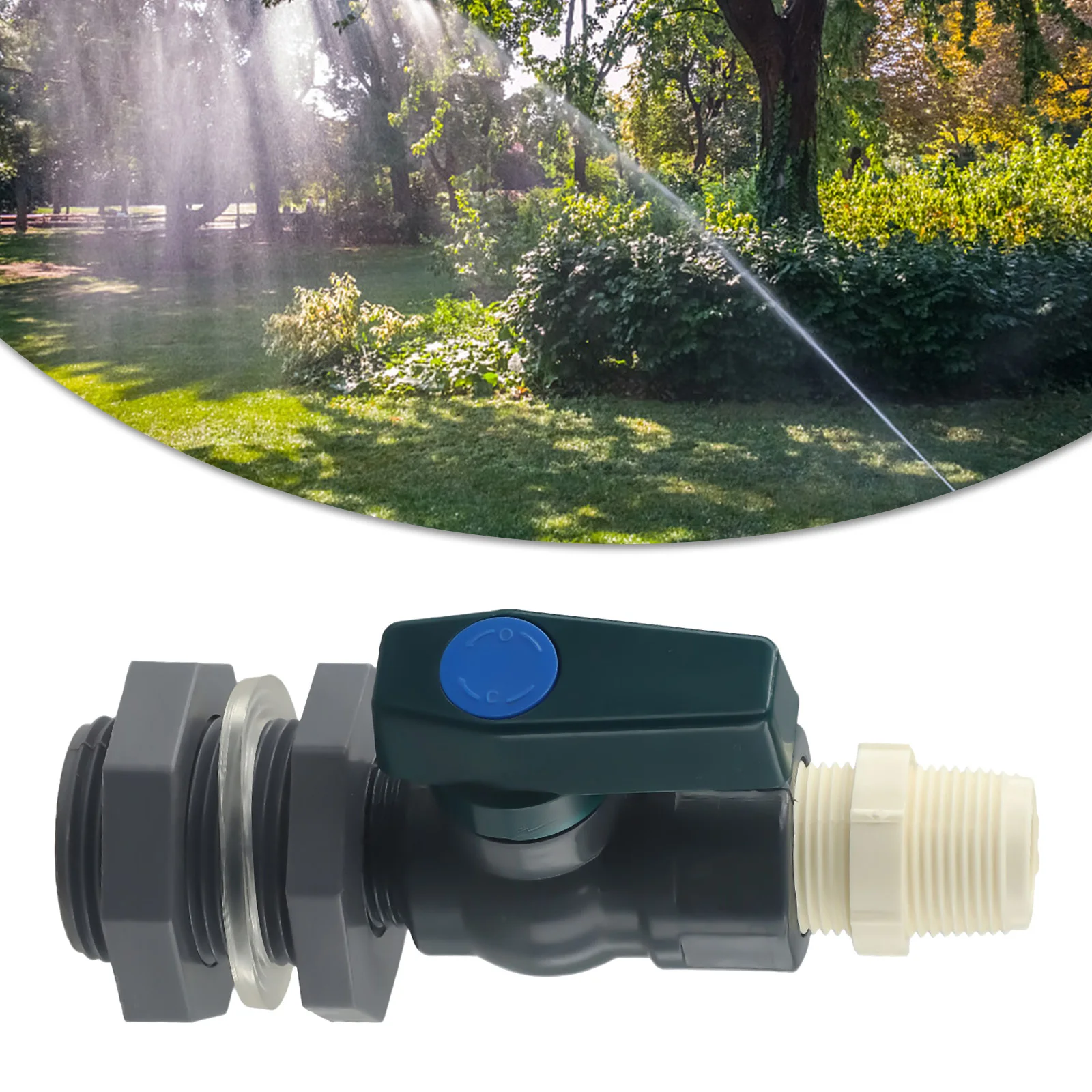 

Adapter Ball Valve Tool Water Tanks 1 Inch 40 To 140 °F Aquariums Garden Barrels PVC 1.0MPA 10L/20L/50L/100L 3Pcs/set