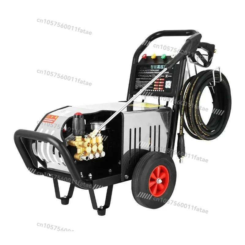 

1800W Car Washing Machine 220V380V Ultra-high Pressure Washing Machine Commercial High-power Industrial Property Farm Washing