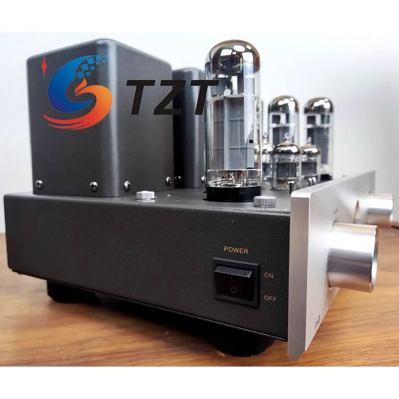 TZT MT-35 MK3 Amplificatore di potenza valvolare elettronico HiFi 36W + 36W 4xEL34 Amplificatore valvolare con VU Meter con/senza Bluetooth5.1