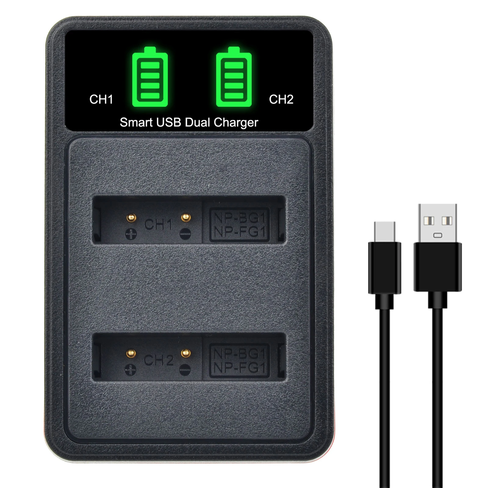 بطارية دورابرو وشاحن ليد مزدوج ، سوني سيبراني شوت ، شوت ، من من من من ، من من ، من من من ، من ، من ، من ، ومن ثم