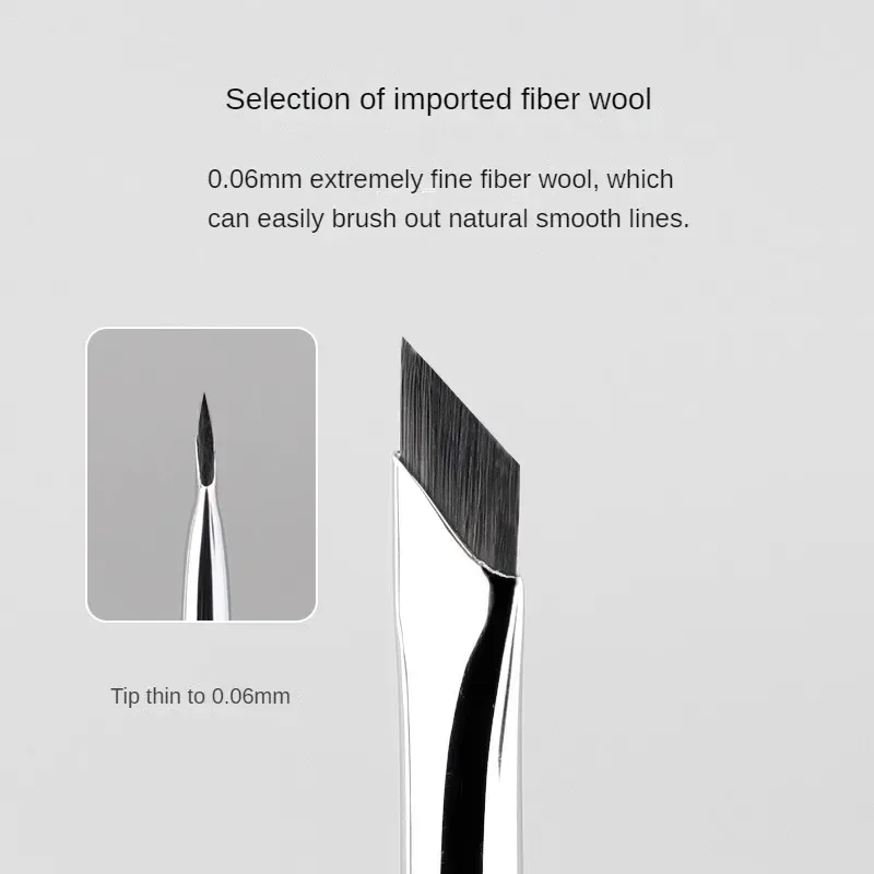 Upgrade Blade Eyeliner Ultra Brush Under The Eyes Place Makeup Brush Thin Fine Angle Flat Eyebrow  Precise Detail Brush