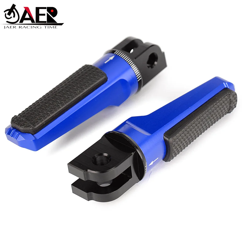 Motorcycle R6 R1 R1M Foot Pegs Footrest Front Rider Pedal for Yamaha YZF R6 2003-2020 R1 2002-2021 R1M 2017-2021