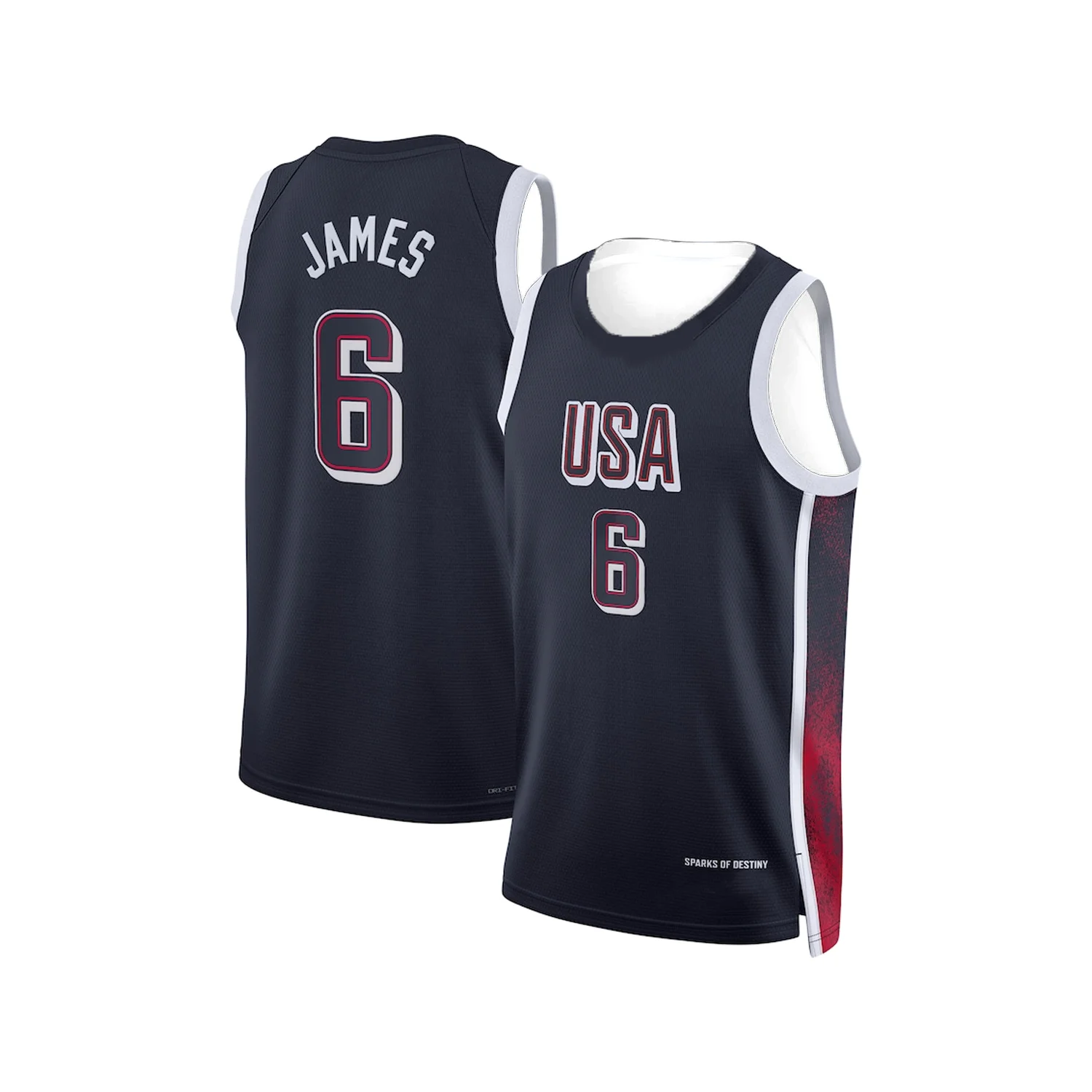 2024 الولايات المتحدة الأمريكية فريق الأحلام للرجال جميع اللاعبين كرة السلة Sw لاعب جيرسي-أبيض/أسود وصول جديد كلاسيكي خمر للجنسين ثلاثية الأبعاد مطبوعة القمم #4