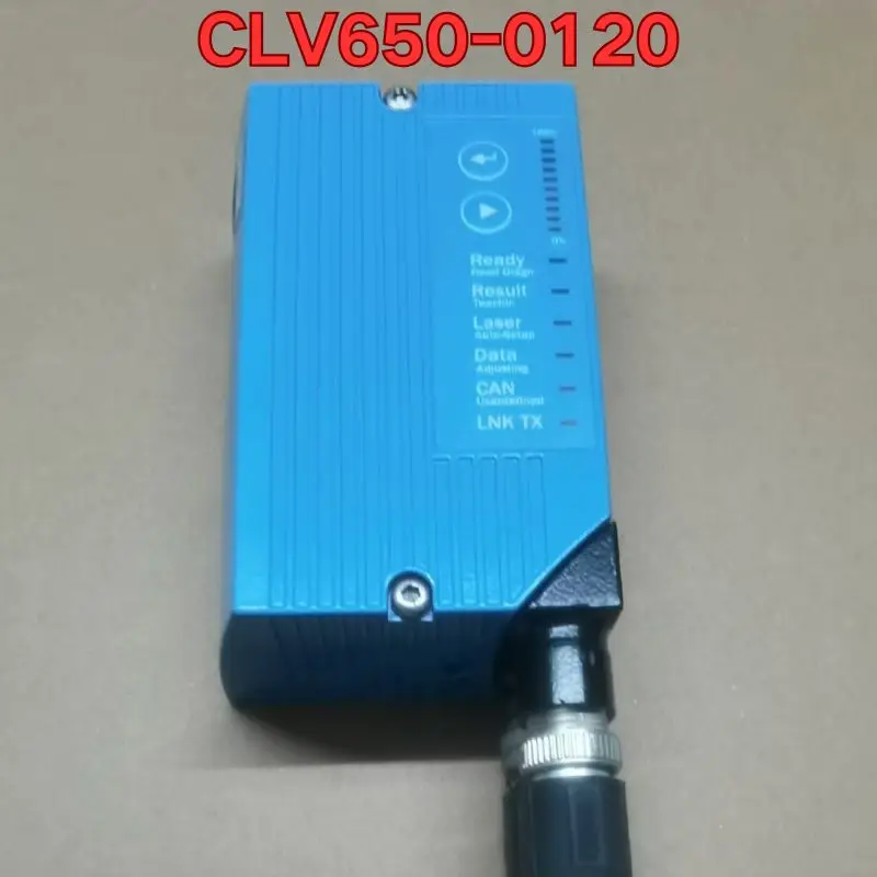 Second-hand CLV650-0120 code scanner function test is normal