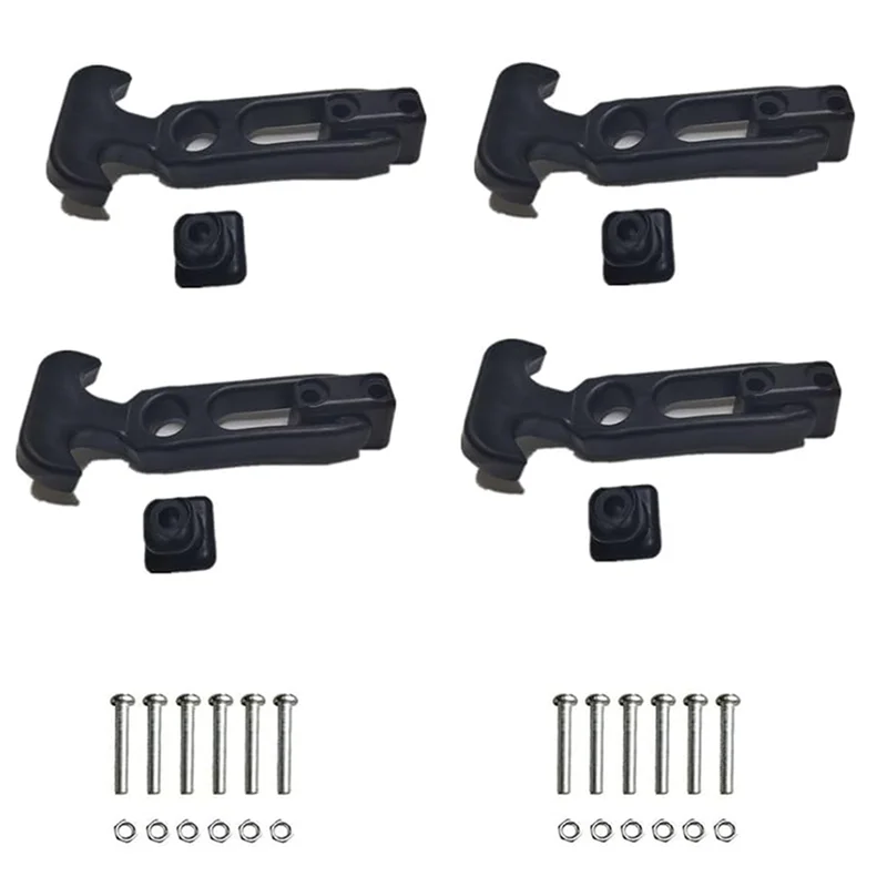 

B28C-4PCS Durable Rubber Flexible Replacement T-Handle Draw Latch For Glove Box(S), Rubber Latch Tool