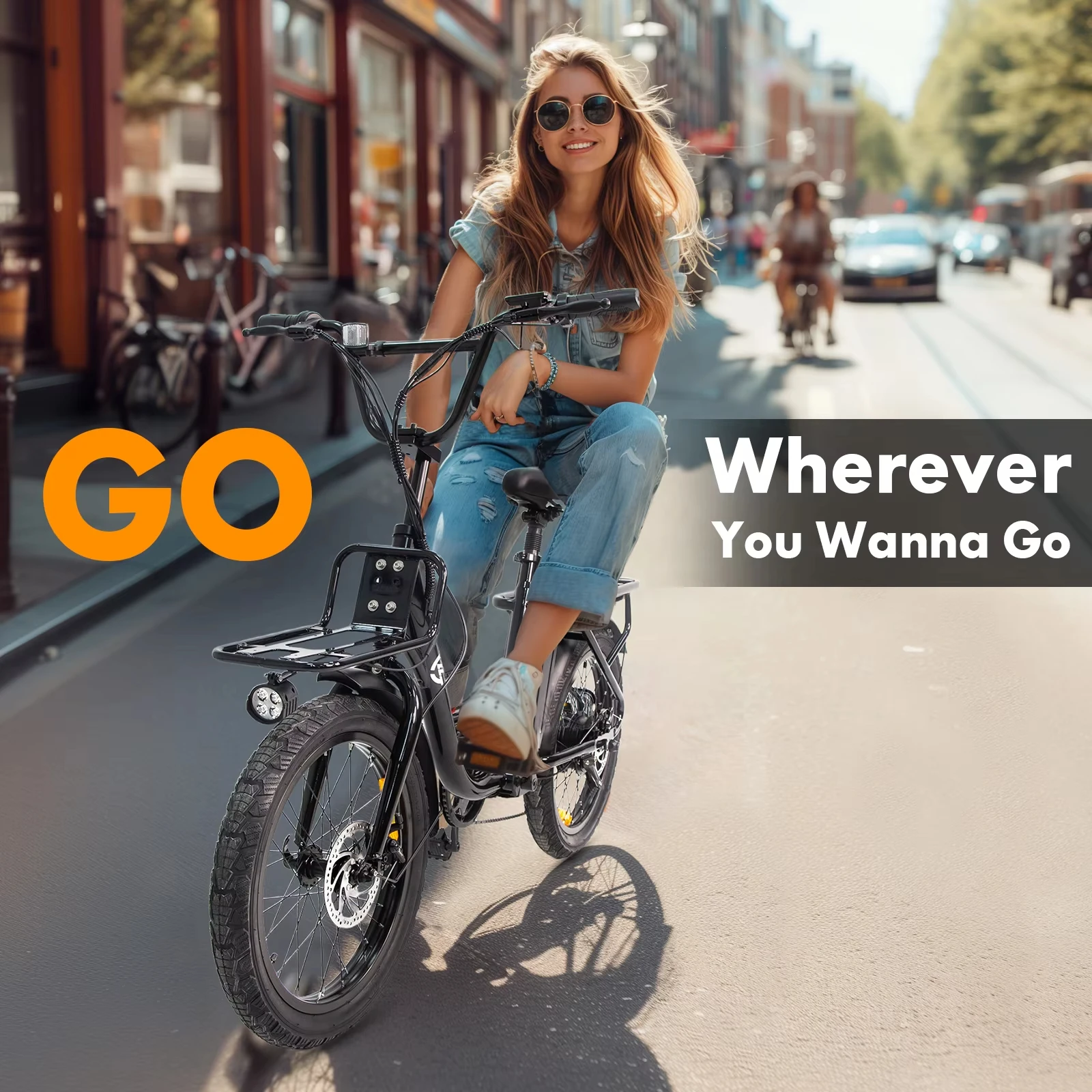 

Электрический велосипед для взрослых мощностью 500 Вт, дальность действия 26 миль в час, диапазон 22 миль в час, 3-скоростной передний и задний дисковый тормоз с брызговиком, многодорожная езда для взрослых ele