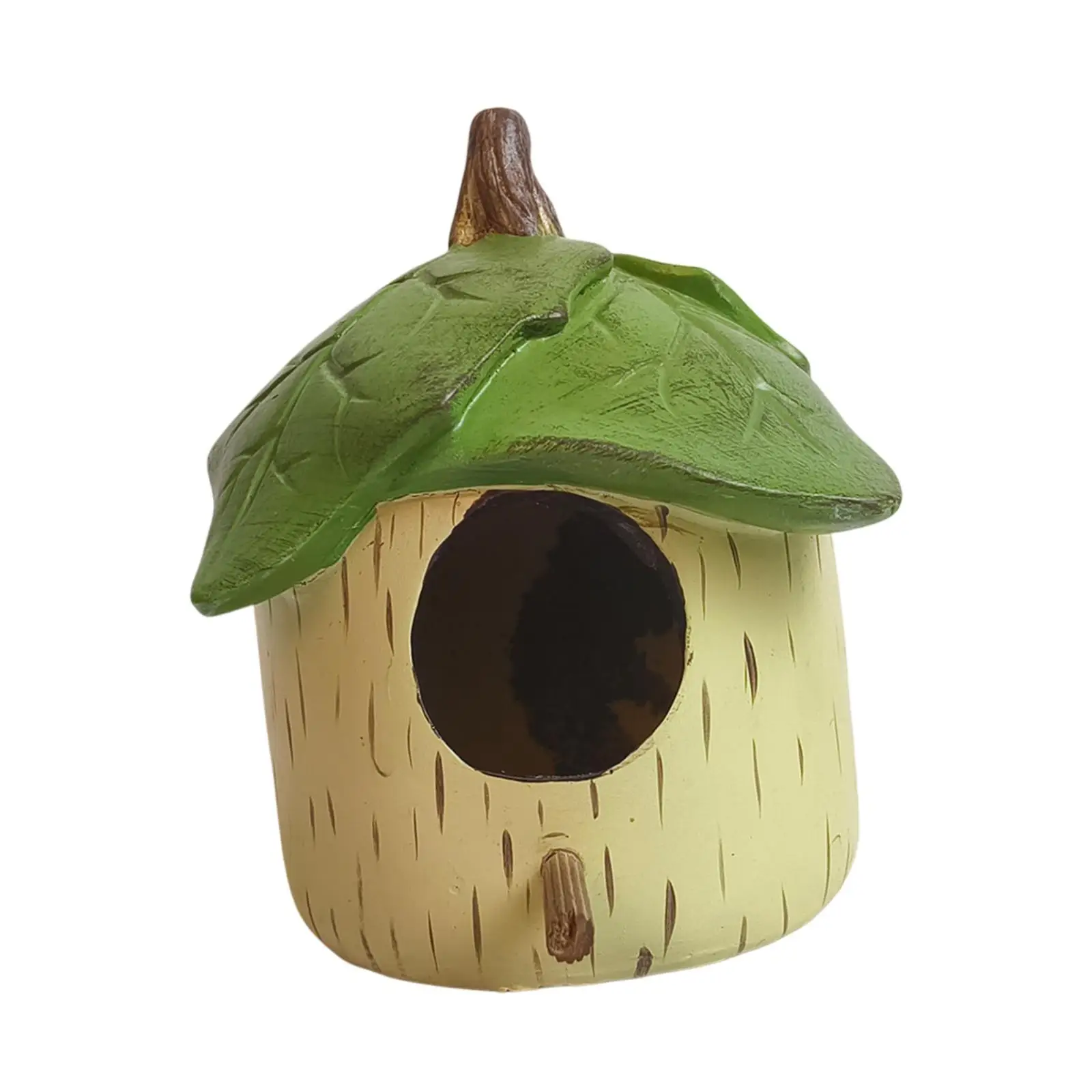 Hanging Bird House Outside Garden Decor, Birdhouse Decorative Bird Nest Bird Hut for Garden Tree, Bird Lovers Gift