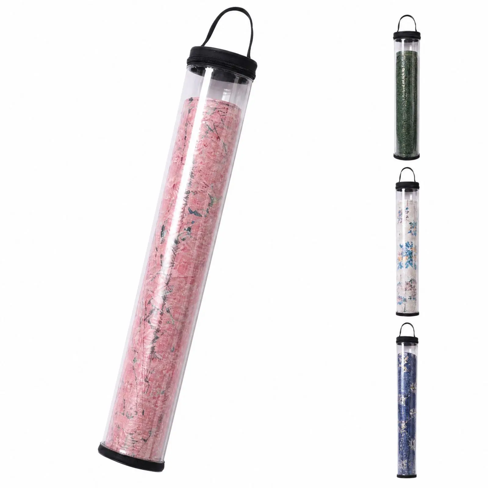 Mahjong Mat Storage Bag, with Smooth Zipper, Fits Mahjong Mat, Racks & Tiles, All-in-One Travel Storage Bag 4PCS