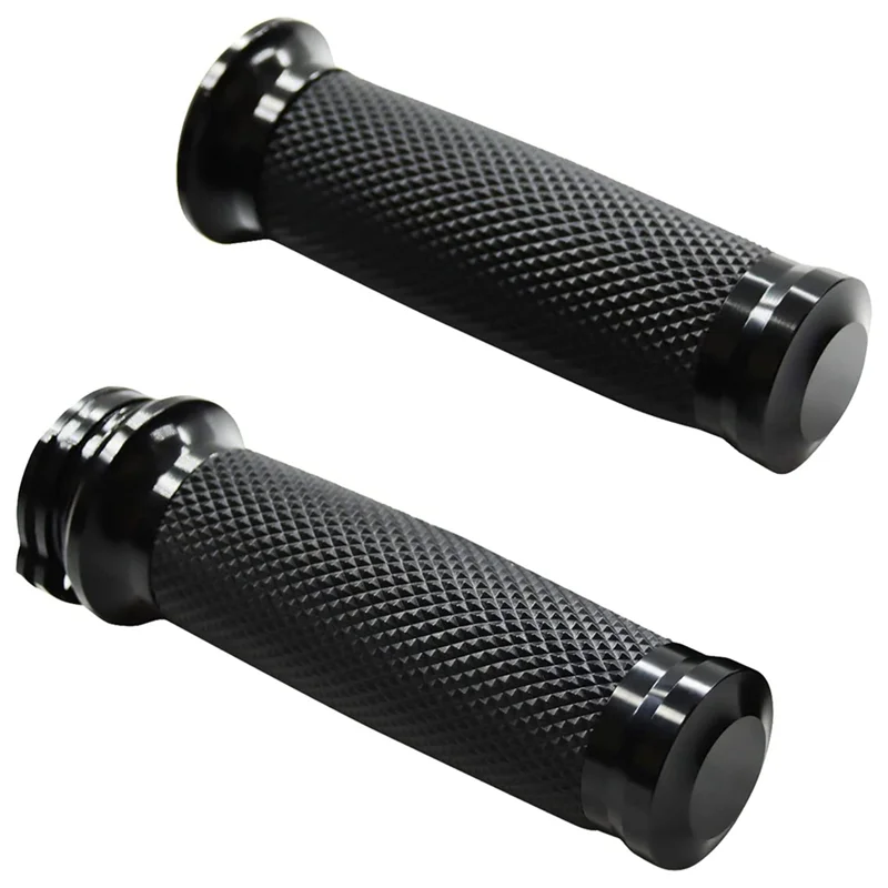 Universal 1In 25Mm Hand Grips Motorcycle Handle Bar Handlebar for Harley Touring Sportster 883 1200 XR for Suzuki