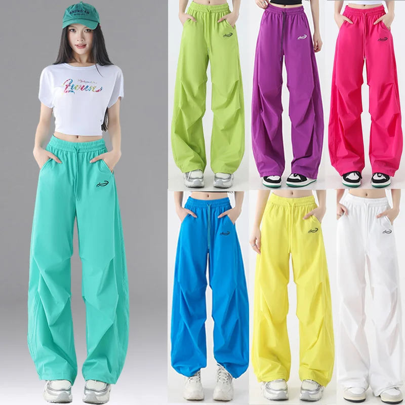 women's-fitness-sport-long-pants-quick-dry-versatile-square-dance-clothing-jazz-dance-step-ghost-high-waist-long-trousers