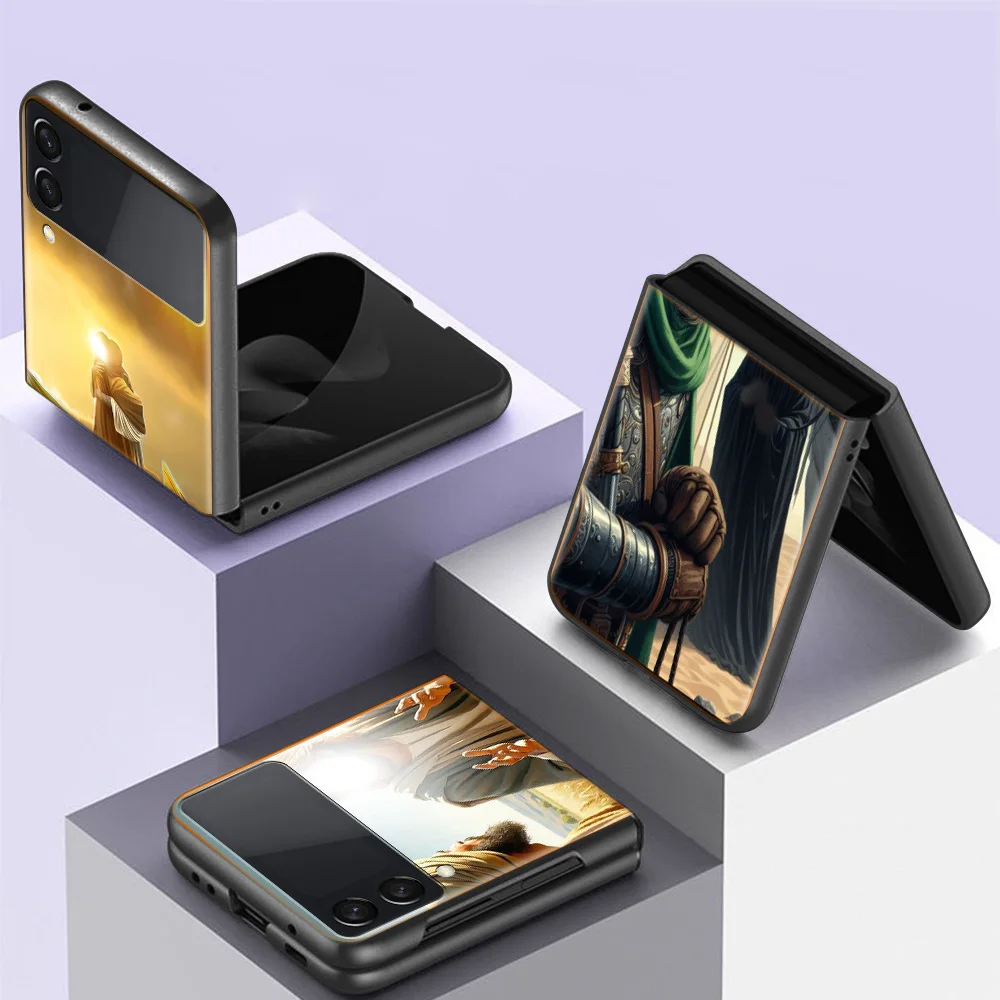 Чехол для телефона Islam Shia Imam Ali Hussain для Samsung Z Flip 6 7 5G Z Flip 5 Galaxy Z Flip 3 4 5G ZFlip, противоударный жесткий чехол из ТПУ P