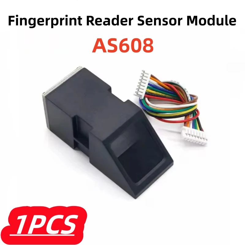 

AS608 модуль датчика считывания отпечатков пальцев оптический модуль отпечатков пальцев для замков Arduino интерфейс последовательной связи