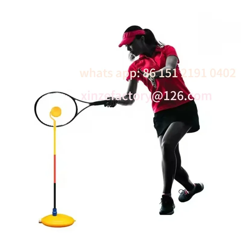 

Customizable Portable Tennis Trainer Tool Professional Topspin Practice Machine Rebound Ball Training Beginner Equipment