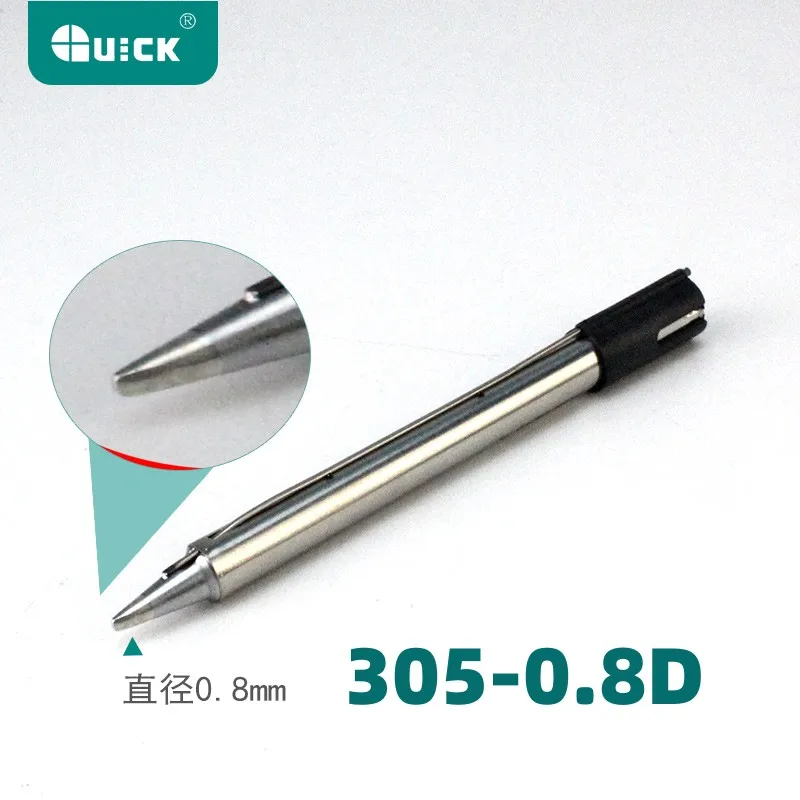 

QUICK 305-0.8D Tip Original 303D Soldering Station Weldering Tip Replacement Tool