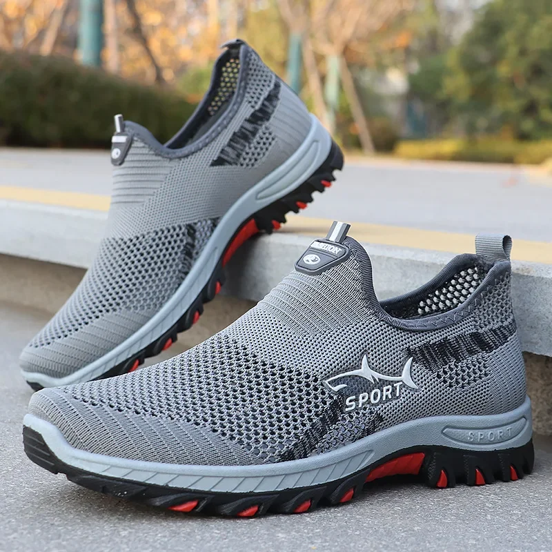Men's Summer Sneakers Breathable Mesh Summer Sports Shoes Casual Sneakers Free Shipping Shoes