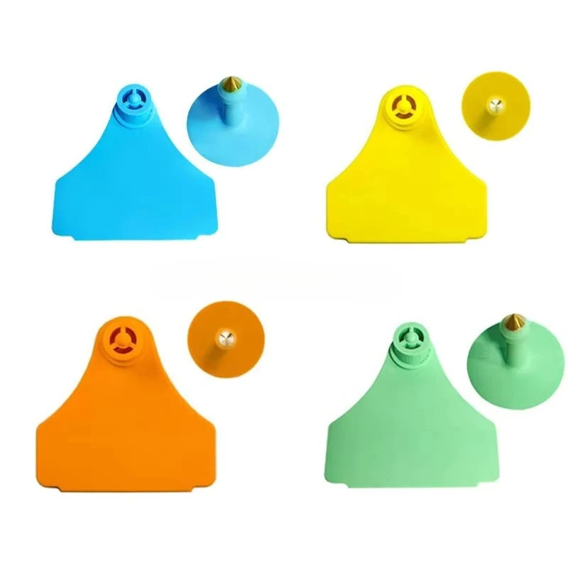 Blank Pig Animal Identification Card Plastic Large Livestock Veterinary Ear Tags