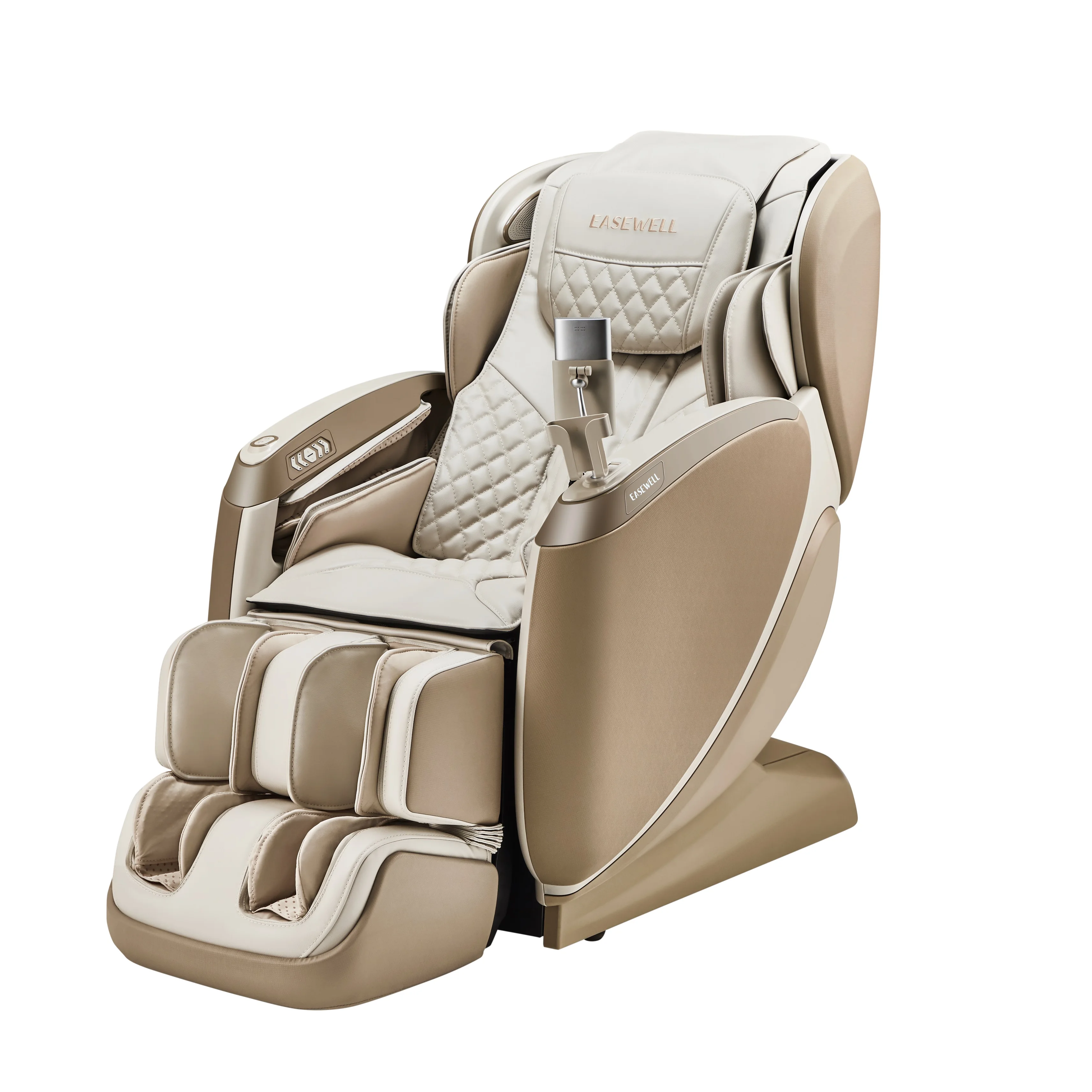 Coolfull Ergonomic Track Design Full Mechanism Foot Massager Anatomy Modular Control air Pressure Shiatsu Roller Massage Chair