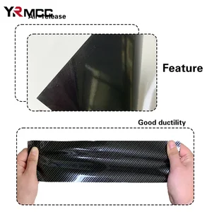 Thương ăn phim vinyl bằng sợi carbon xe hơi 150*50cm 3D 4D 5D 6D sáng bằng sợi carbon kết dính không thấm nước cho phụ kiện xe hơi 8 Cosplay vinyl bán hàng chính - №8