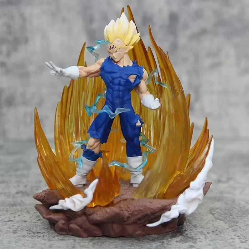 

Dragon Ball Series Magic Vegeta Super Saiyan Action Figure, Glow-in-the-Dark Anime Model