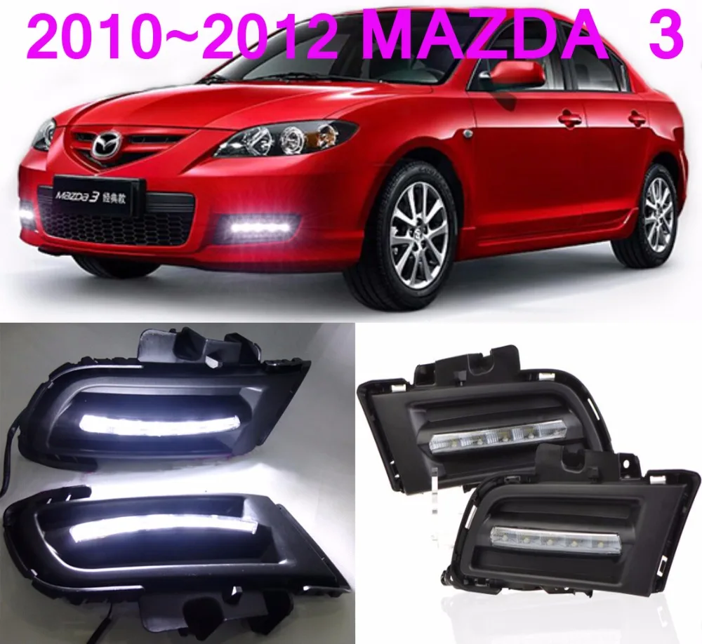 1set 2011~2013y for mazda3 mazda 3 daytime Light LED DRL for Mazda3 fog light car accessories Axela headlight