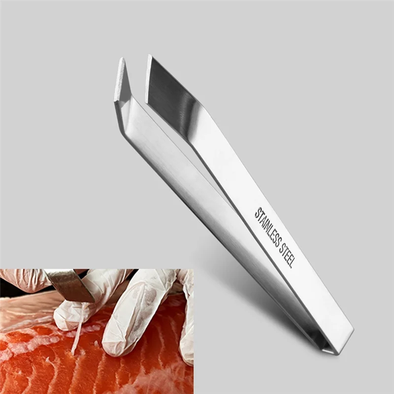 PB-1Set заколка для рыбьей кости из нержавеющей стали, заколка для волос в виде свиньи, бытовая заколка для волос, кухонный инструмент