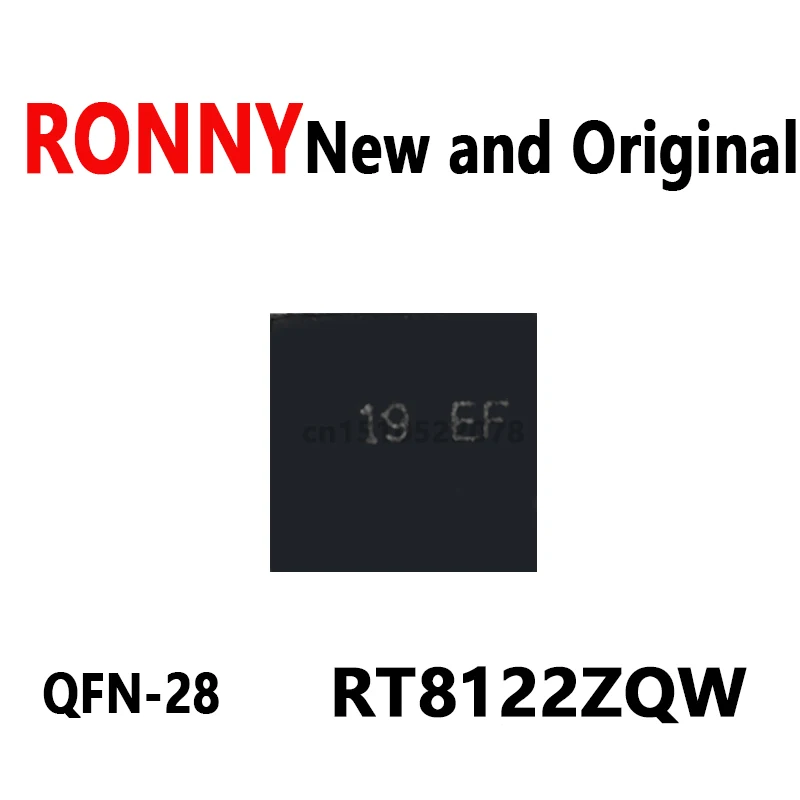 5 pezzi nuovi e originali RT8122 19 EF 19 2K 19... QFN-28 RT8122ZQW