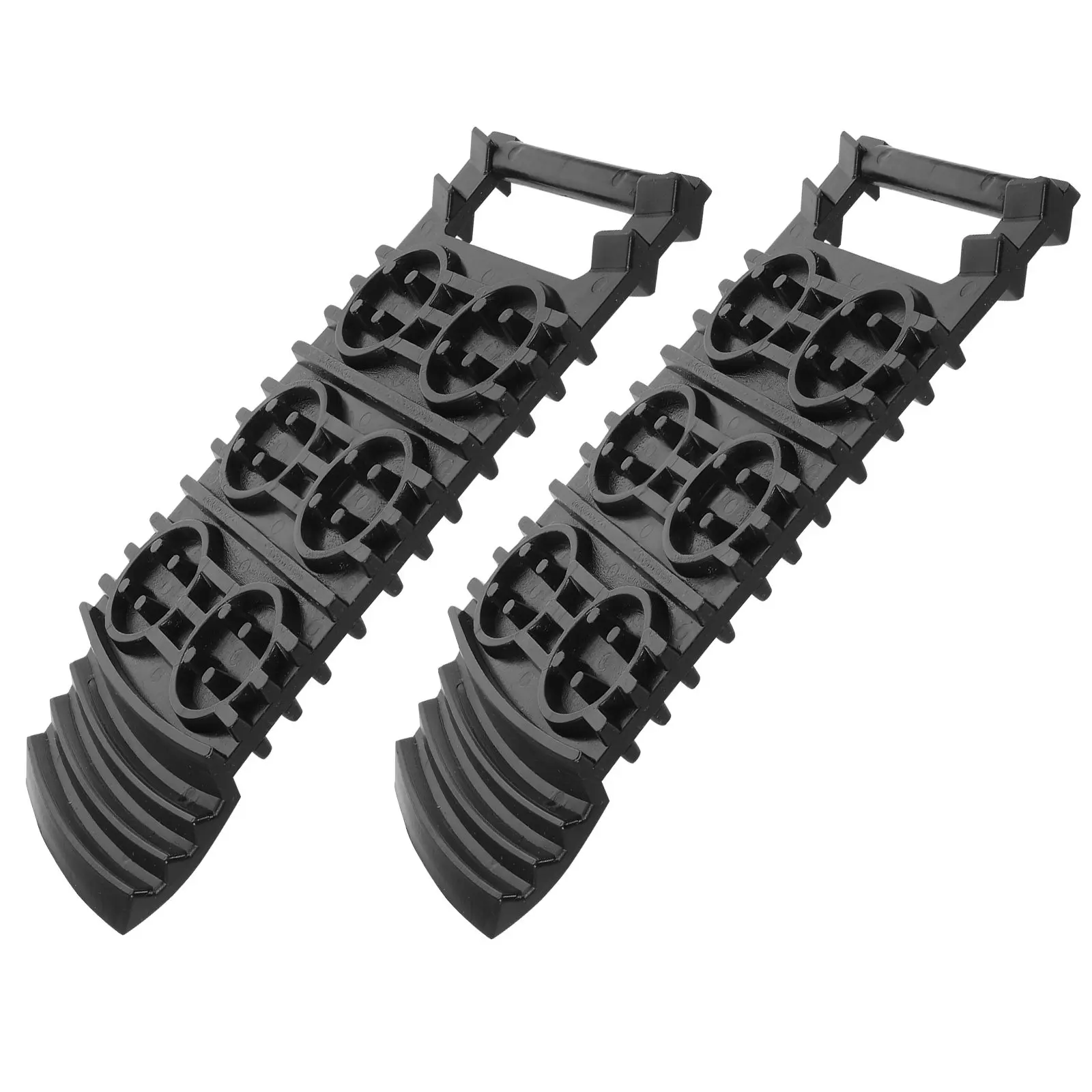 2 pcs 1 pair Traction Boards Car Skid Snow Mud Sand Halloween Christmas New Year Off Road Recovery Board Car Traction Pad Aid