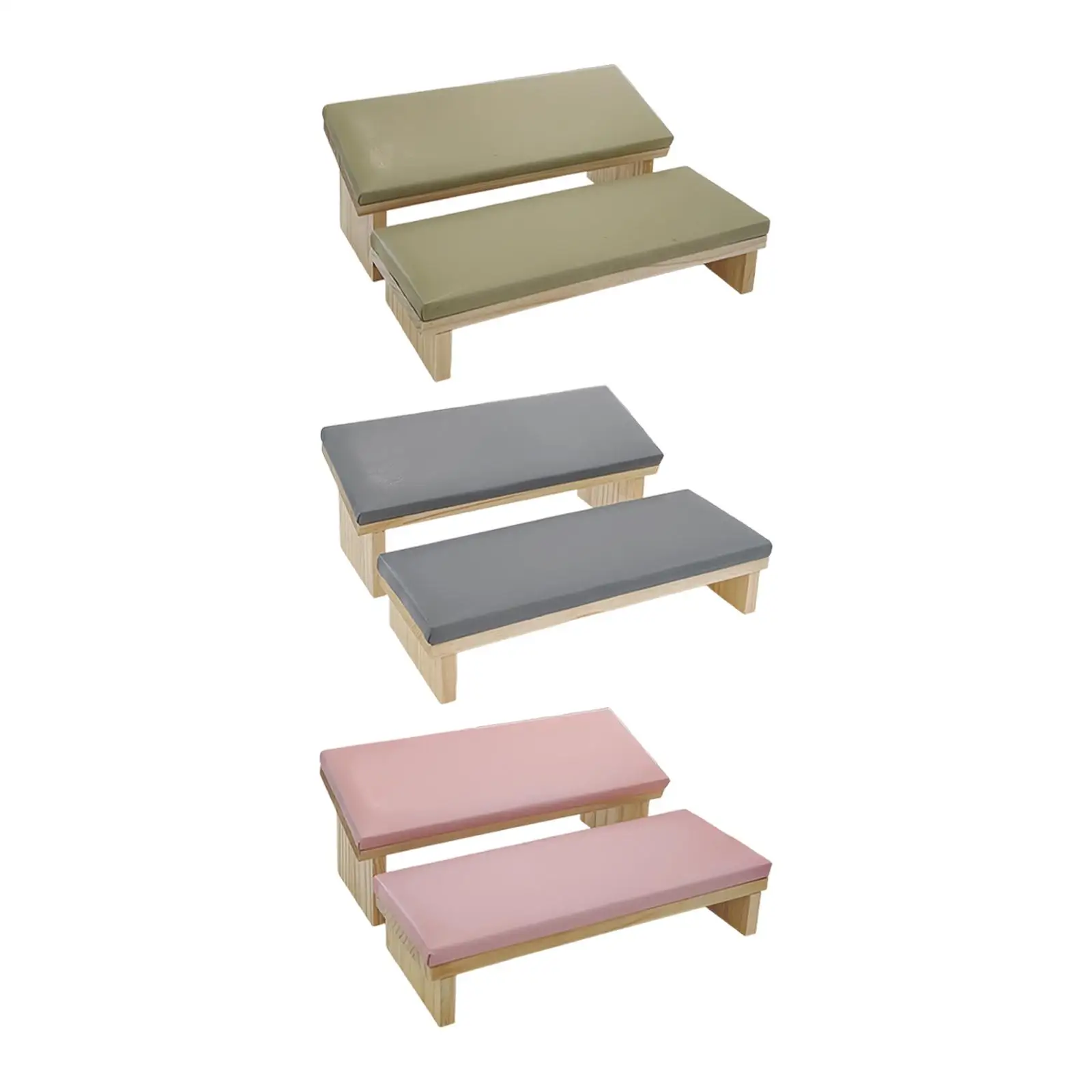 مجموعة وسادة مسند ذراع أظافر ، مسند قدم لصالون السبا ، 2 *