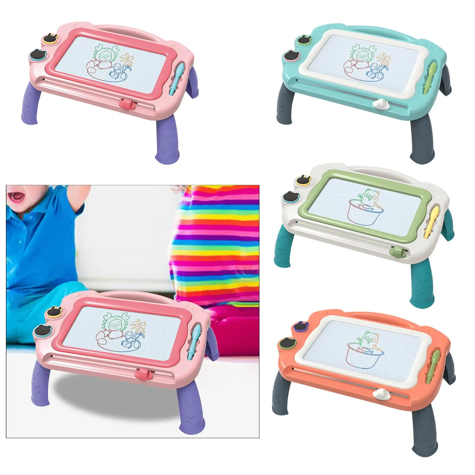 Magnetisch tekenbord speelgoedset schilderij krabbelbord voor verjaardag kinderen peuters