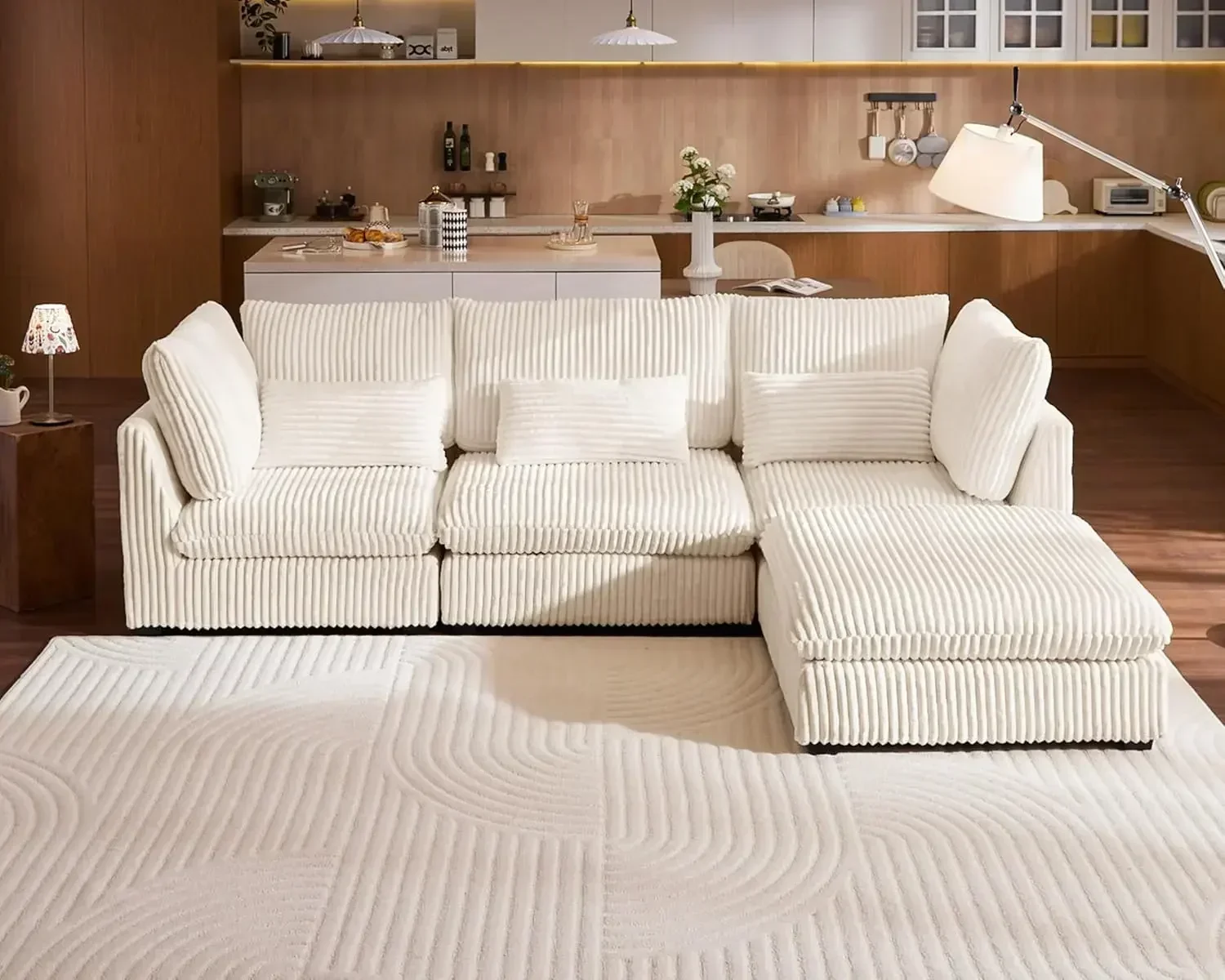 Oversized Modular Sofa, 120