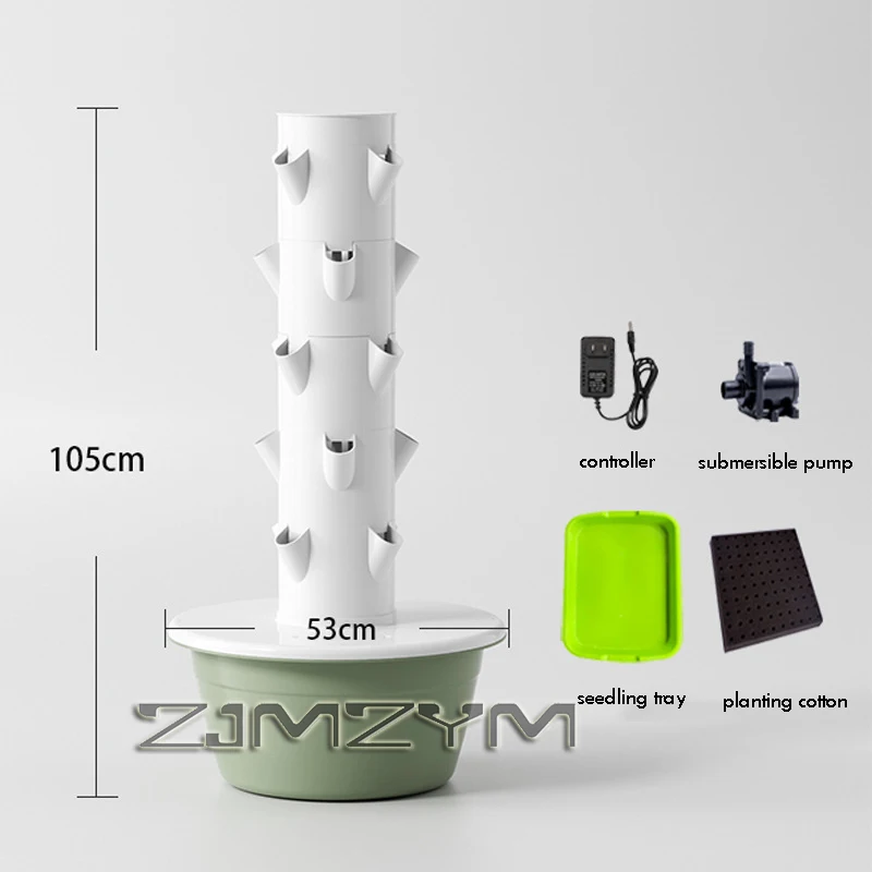 Vertical Hydroponic Tower Home Smart Vegetable Growing Machine Soilless Cultivation Vegetable Growing Machine Aeroponic