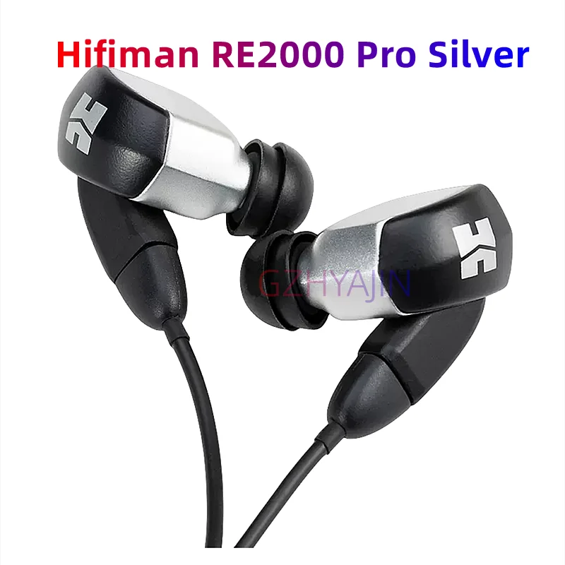 

NEW Hifiman RE2000 Pro Silver Topological Diaphragm Dynamic In-Ear Earphones HIFI Non-destructive High-Fidelity Around-Ear