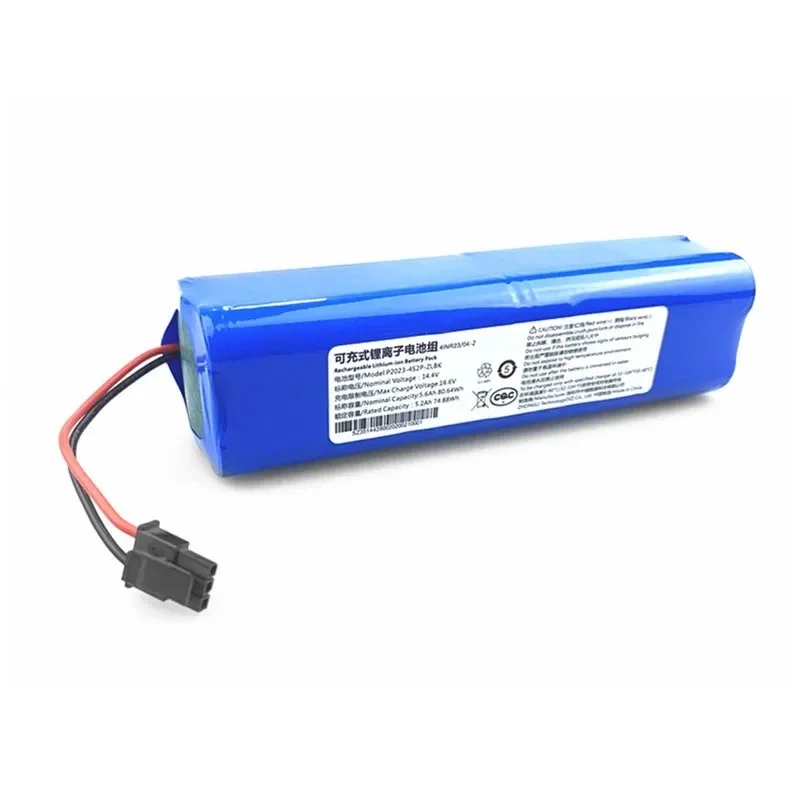 14.4V 6500mAh Rechargeable Li-ion Replacement Battery High Capacity for Eufy RoboVac X8 X8 Hybrid T226X Vacuum Cleaner