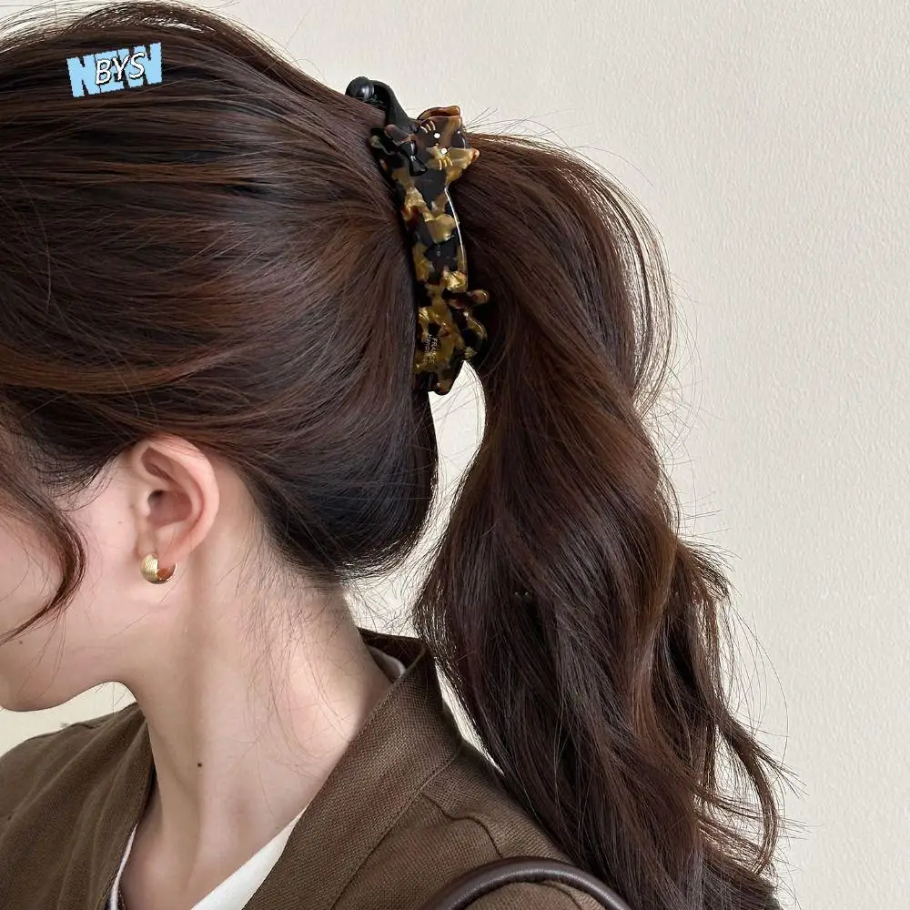 

Fashion Acetic Acid Acetate Cat Hair Clip Pet Headdress Vertical Clip Korean Style Cartoon Hairpin Girl