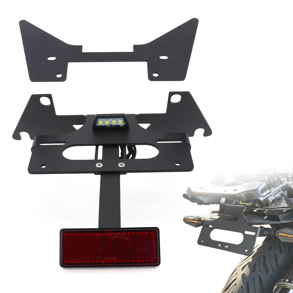 License Plate Holder Motorcycle Fender Eliminator Rear Tail Tidy Registration Plate SV650 SV650S SV650F 2003-2015 For SUZUKI