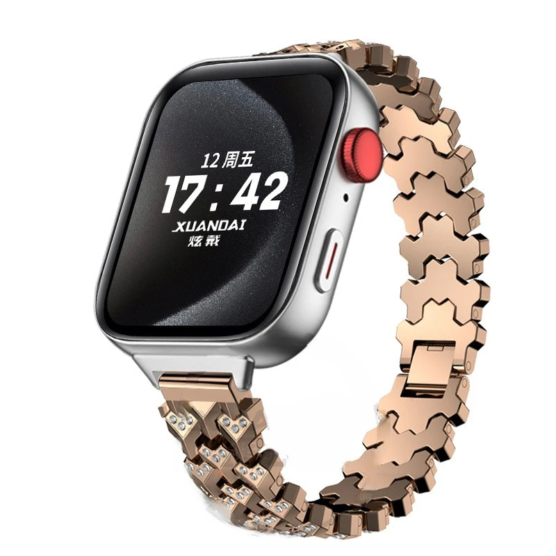 Correa de Metal para reloj inteligente, pulsera deportiva para Huawei Fit3, fit2/1, hombre y mujer