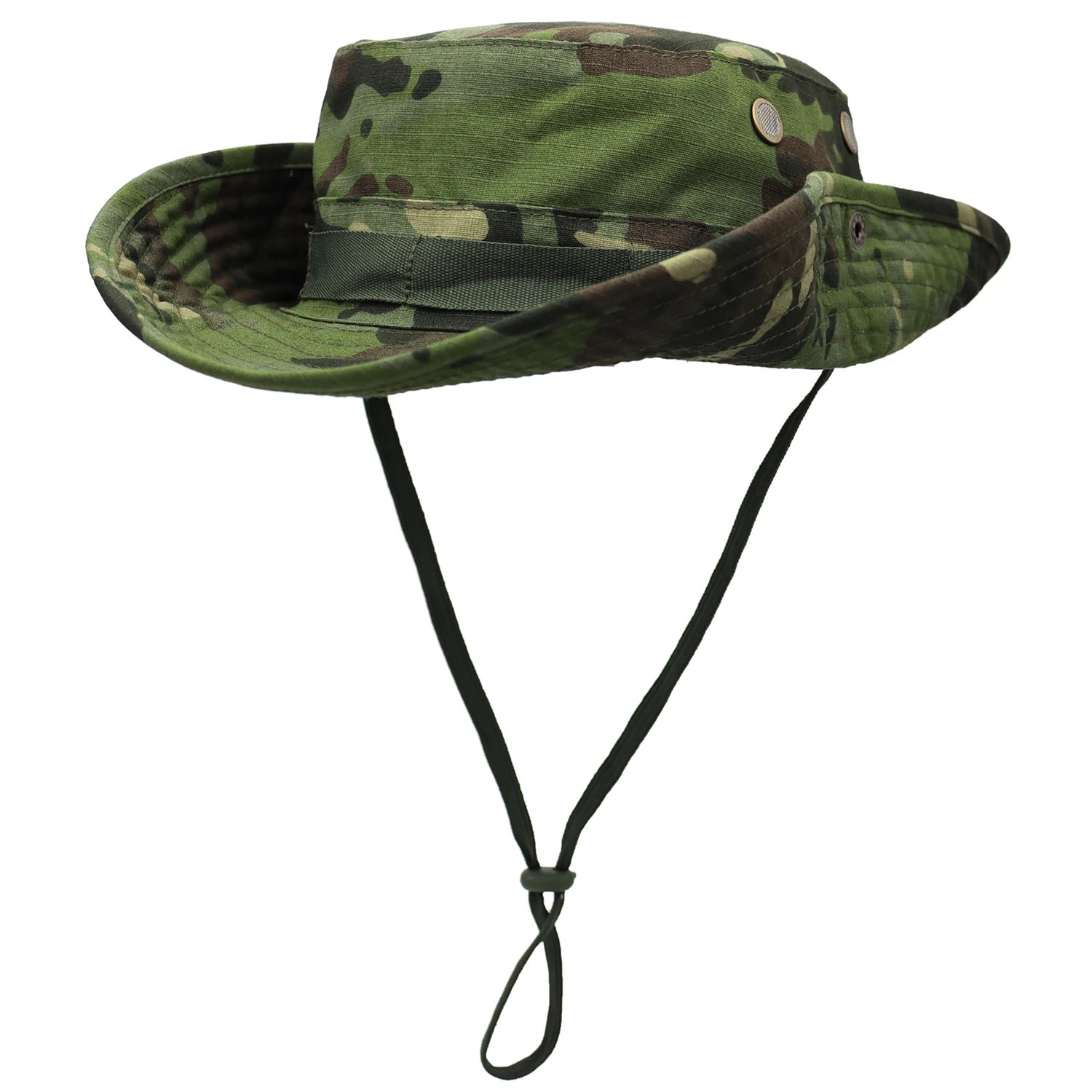 Tactical Camouflage Hat With Foldable Brim For Outdoor Women\'s Sun Protection Fisherman Hat For Men\'s Hiking Bucket Hat