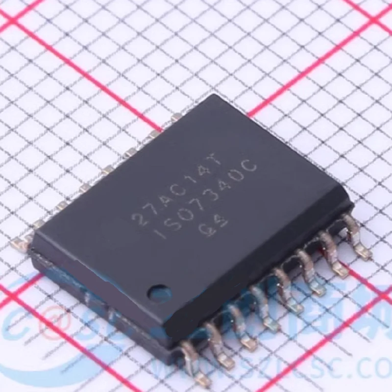 Isolators ISO7340CDWR General Purpose Digital Isolator 3000Vrms 4 Channel 25Mbps 25kV/µs CMTI 16-SOIC (0.295