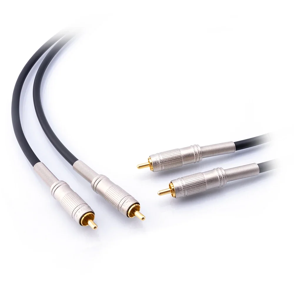 Handmade Original Mogami 2534  Rca Intercnnect Cable  RCA Analogue Cable RCA Hifi Extend Line Audio Signal Wire Canare Pulg