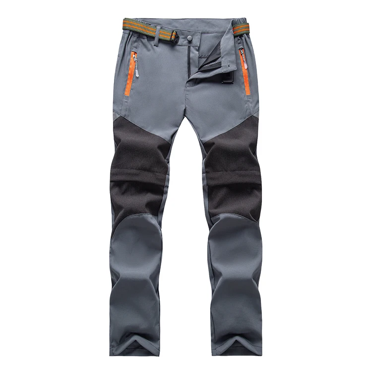 

Kids Youth Pants Hiking Cargo UPF 50+ Quick Dry Summer Thin Convertible Zip Off Outdoor Camping Trekking Trousers