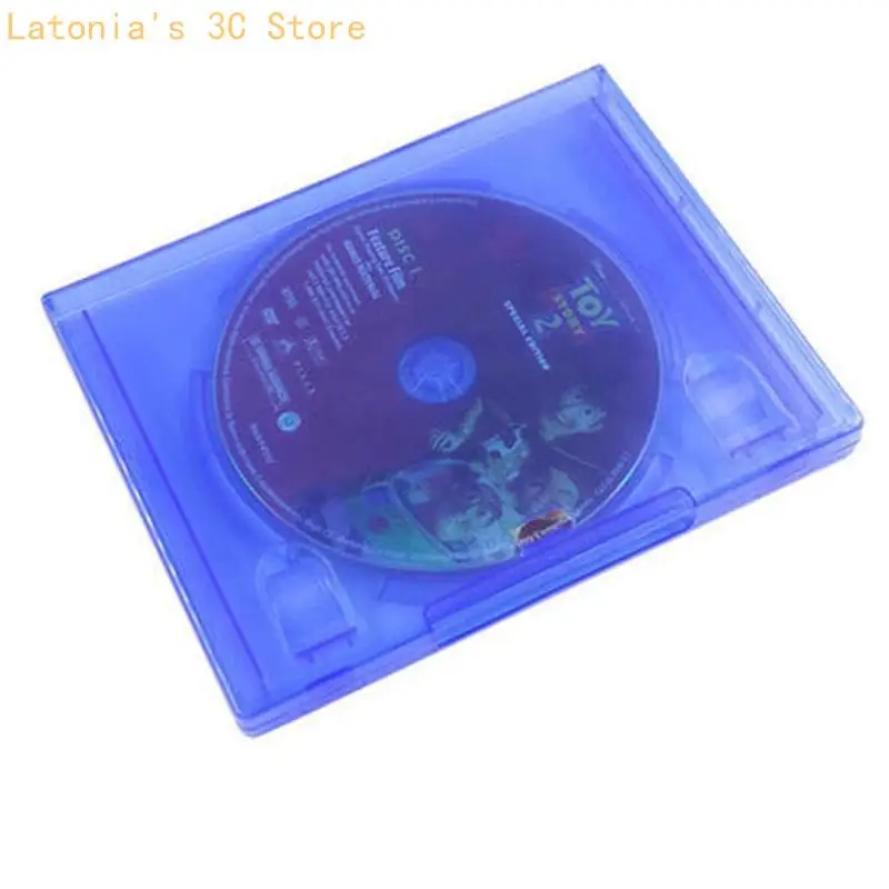 Blau CD-Discs Lagerung Halterung Halter für Spiel Zubehör für Spiele Disk Abdeckung für Fall Ersetzen X3UB – Detail 10