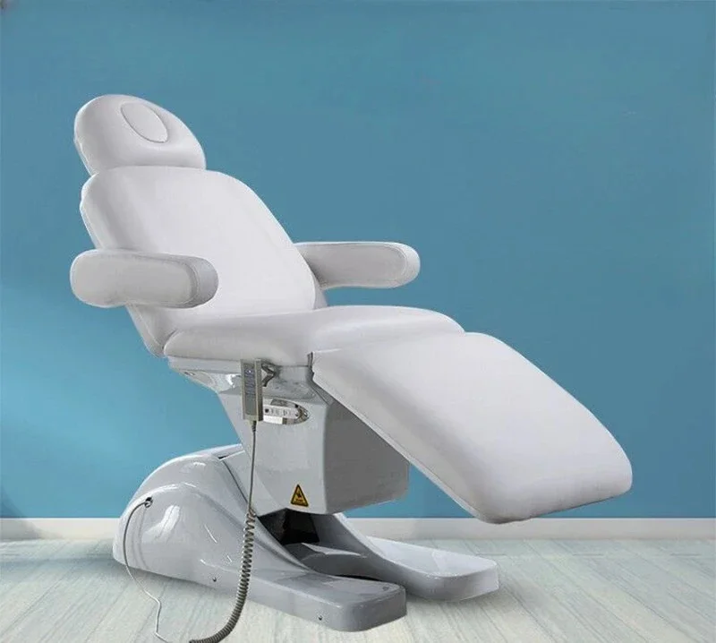 Nordic beauty salon special liftable massage bed full electric multi-functional embroidery bed