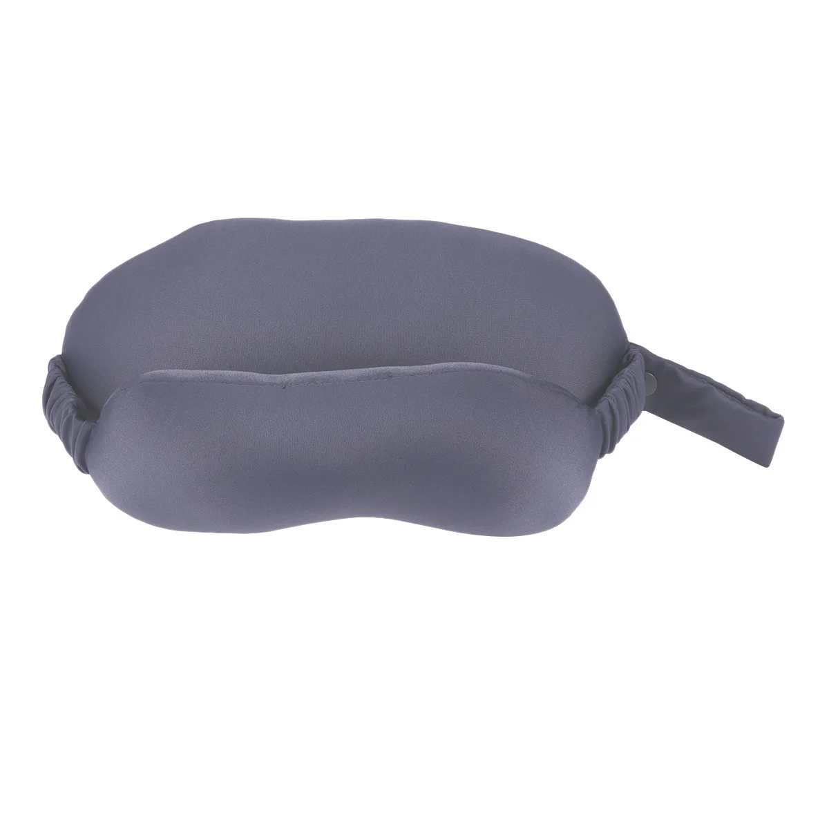 

1Pcs 2-in-1 Eye Mask Pillow Office Plane Travel Neck Pillow Grey Breathable Material Automatic Flow Under Pressure