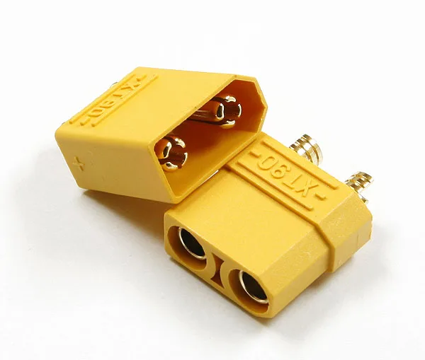 

XT90 gold-plated plug a large current special XT60 Upgrade helicopter power transfer axis