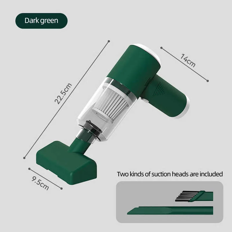Strumento multifunzionale per la rimozione degli acari Mini aspirapolvere portatile per pulire la polvere dei capelli aspirapolvere senza fili per