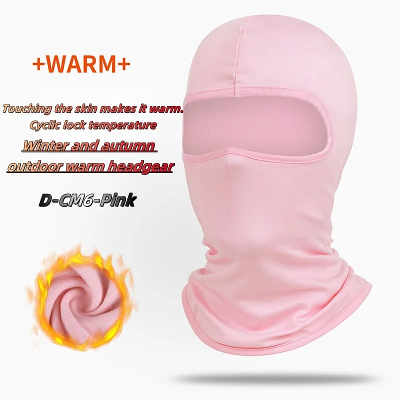 

Balaclava Winter Outdoors Warm Mask Neck Protection Mask Motorcycle Men Cycling Fishing Breathable Windproof Facial Headwear