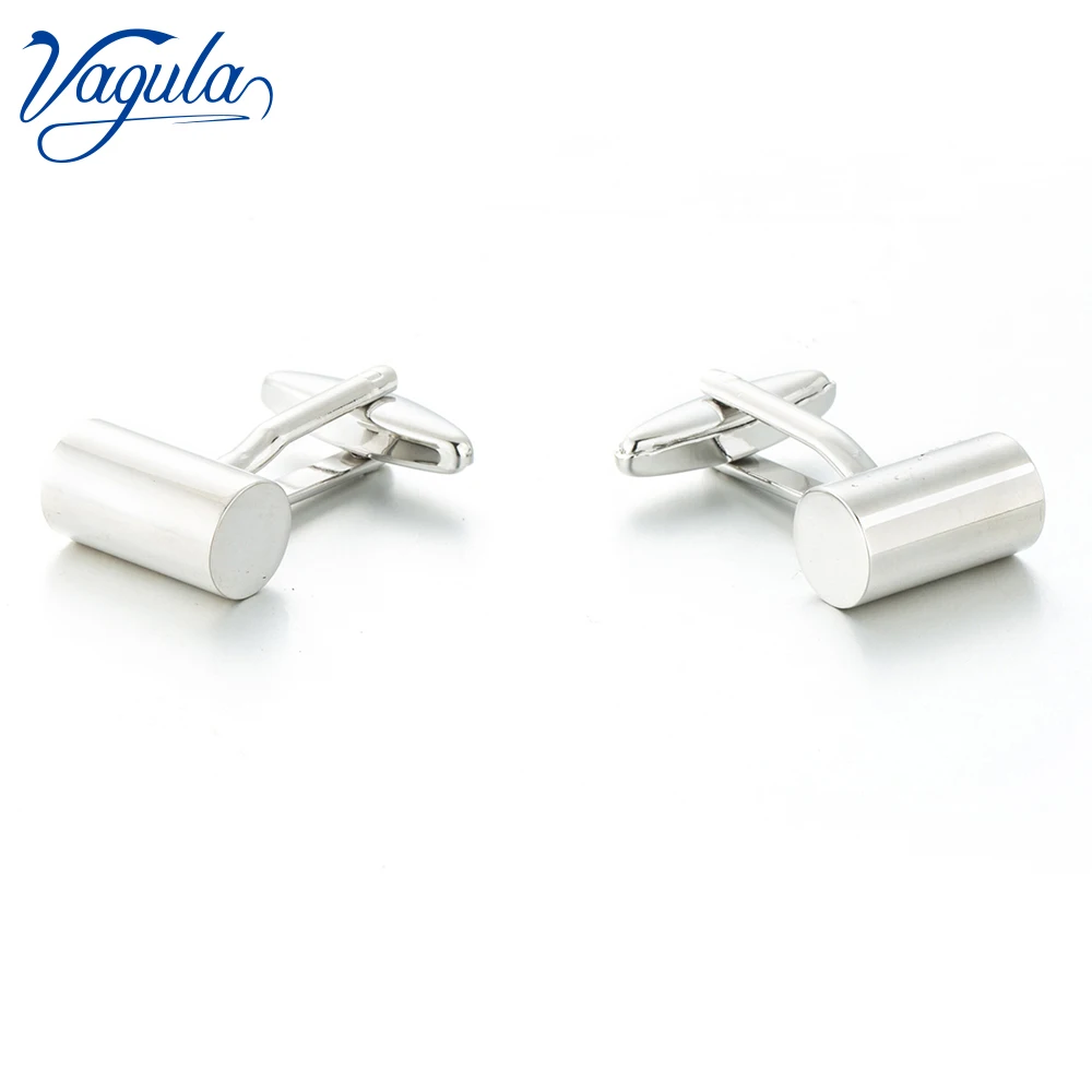 VAGULA Cufflinks Top Luxury Brand Wedding Gift Shirt Gemelos Cylinder Design Cuff links Men Jewelry Drop ship 270