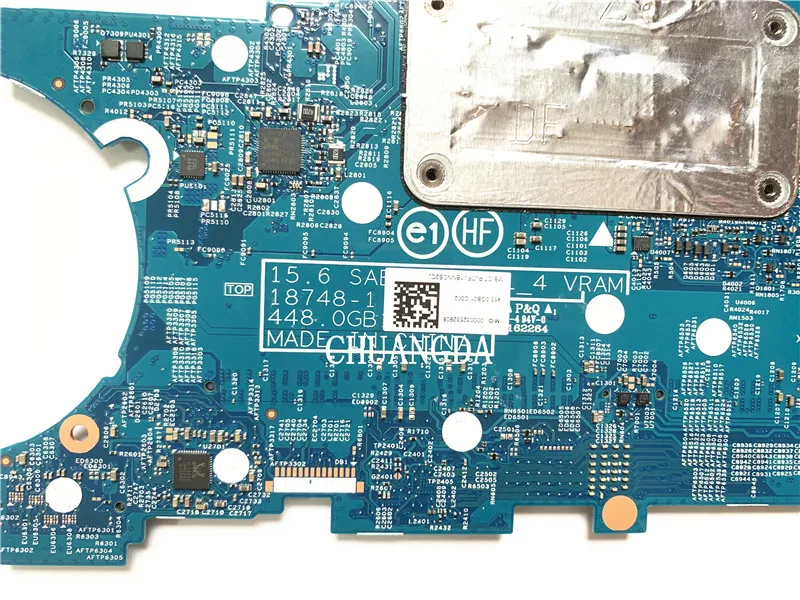 For Hp X360 CONVERT 15-DR Laptop Motherboard With i7-10510u   L63886-601 L63885-601 18748-1 448.0GB12.0011