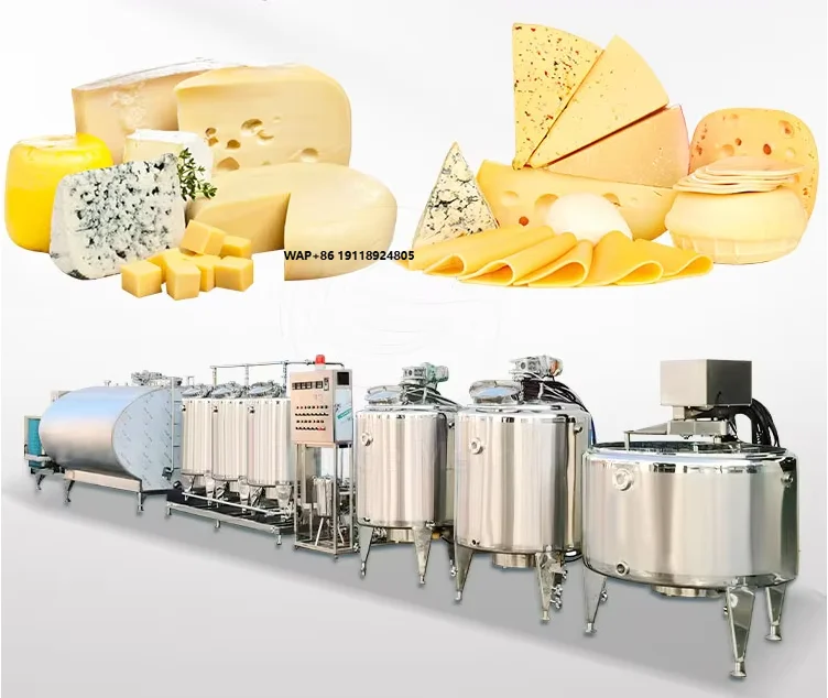 Automatic Cheese and Butter Processing Machine Cheese Processing Line Mozzarella Cheese Production Equipment